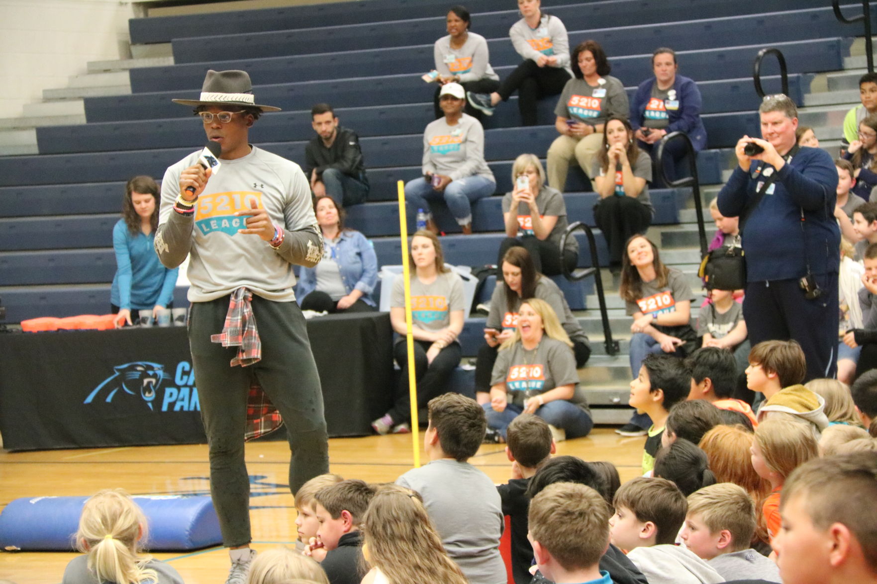 0521 program with Cam Newton (2).JPG
